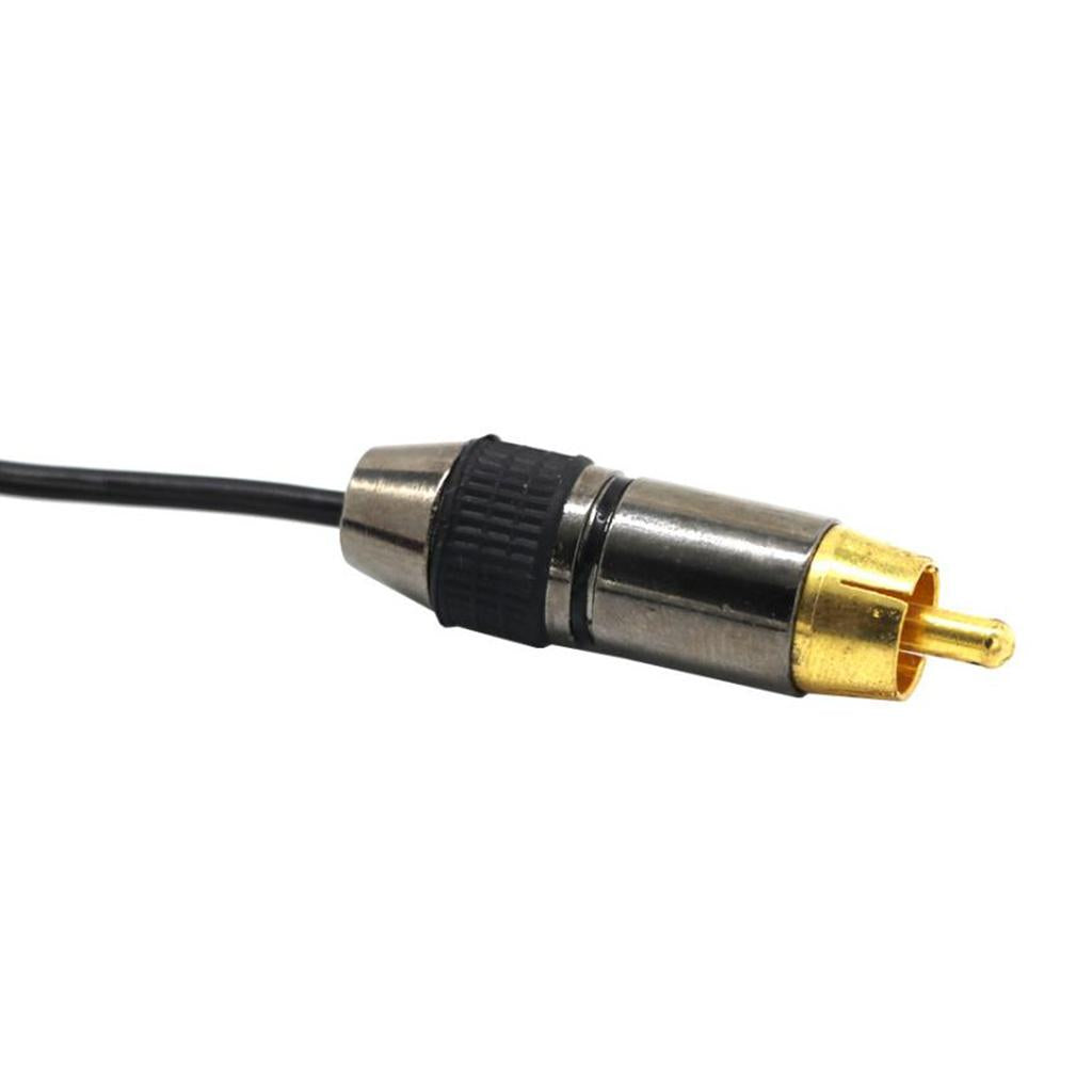 3.5mm female Stereo Jack to 2 RCA Male Phono Y Splitter Cable