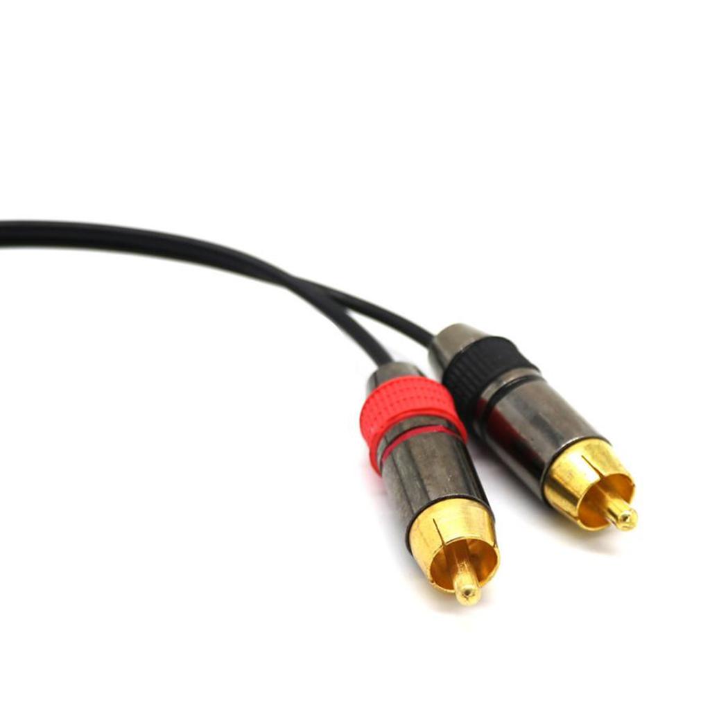 3.5mm female Stereo Jack to 2 RCA Male Phono Y Splitter Cable