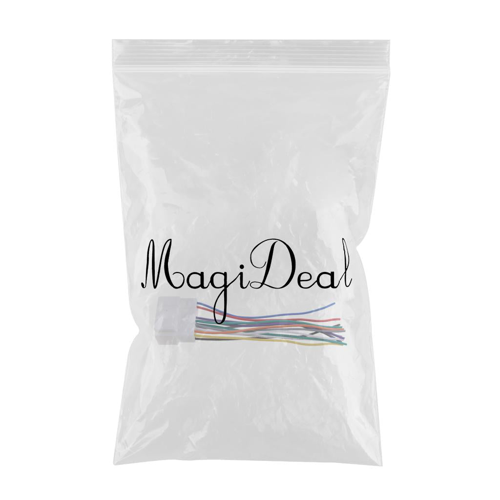 Car Stereo Audio Wiring Harness Wire Accessories For Buick / Honda / Mazda Easy Installation
