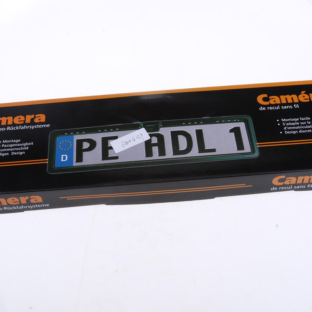 170 Degrees EU License Frame Backup Camera Rearview Camera Night Vision 8LED