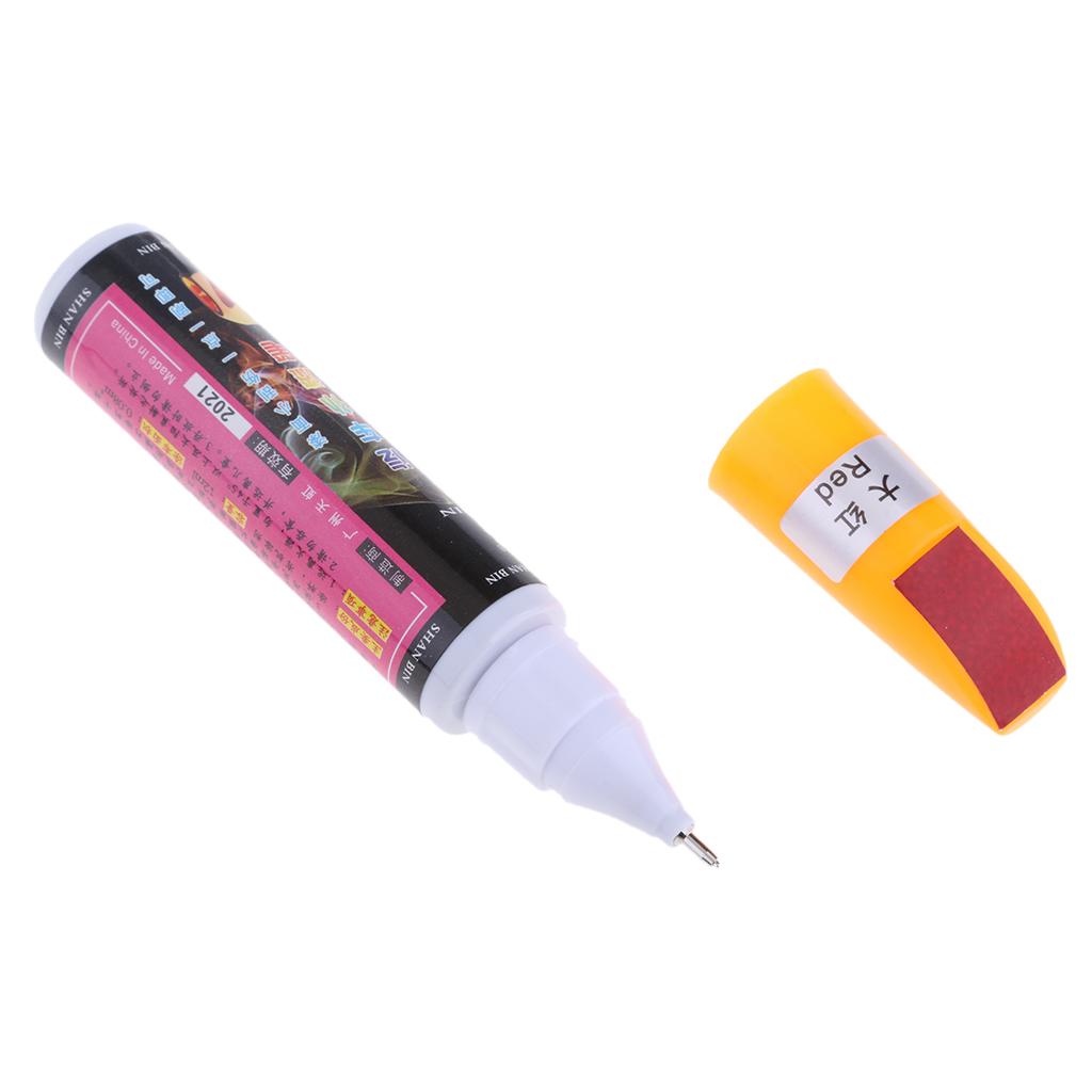 2xCar Paint Repair Pen Fix It Pro Clear Scratch Remover Touch Up Pens red