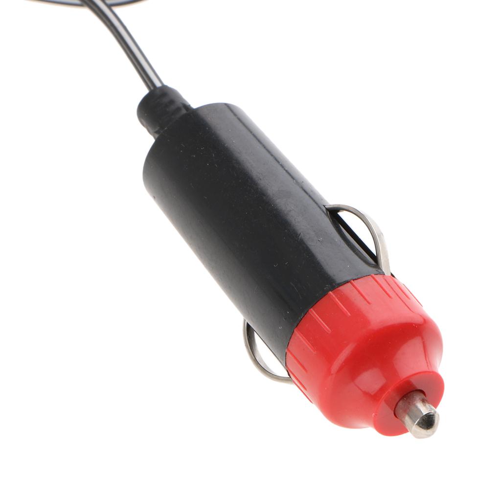 24V Dashboard Oscillating Vehicle Car Van Truck Home Clip-On Fan 8inch Semi-closed