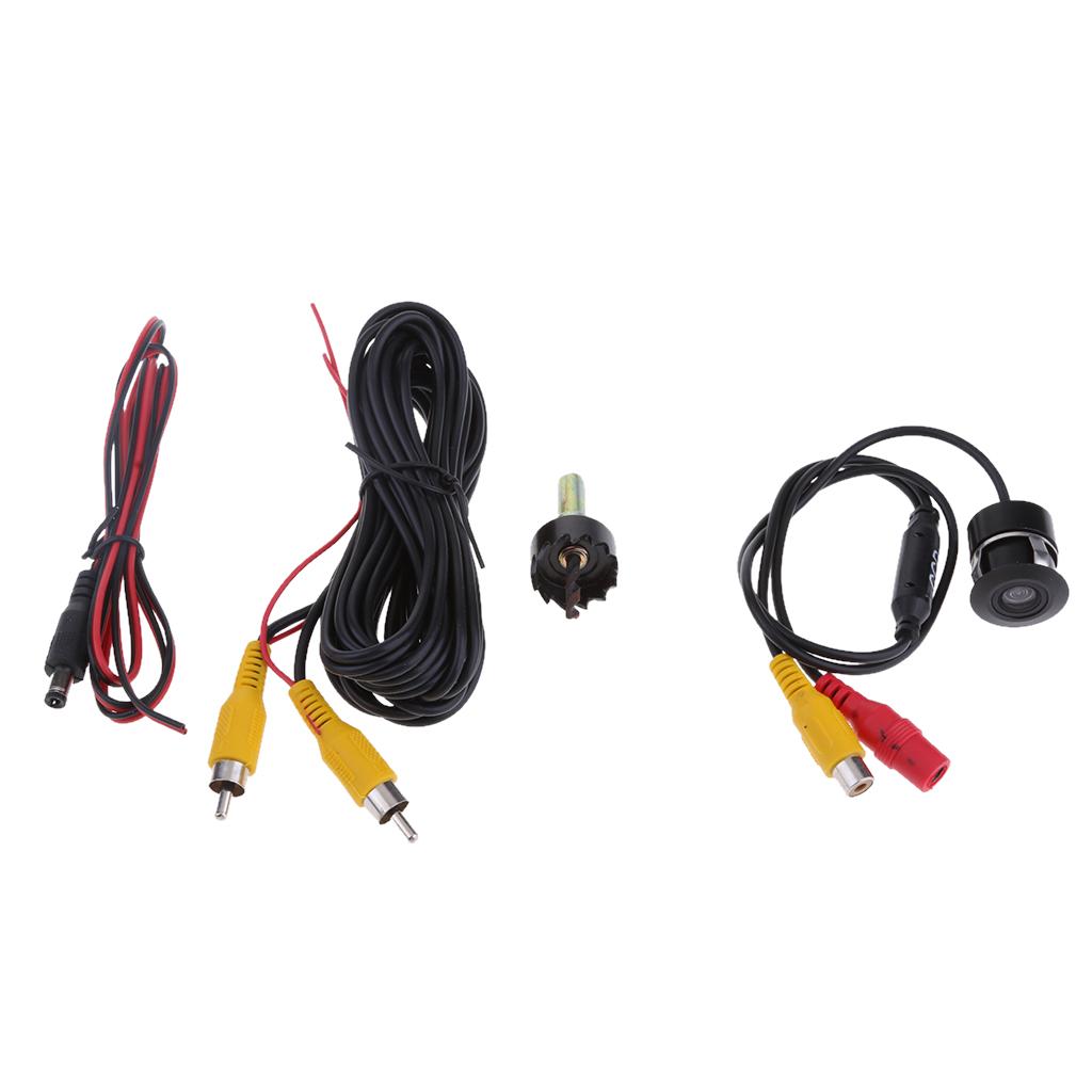 Backup Camera Hole Drilling 22.5mm Auto Backup Camera Universal Fit Parking 