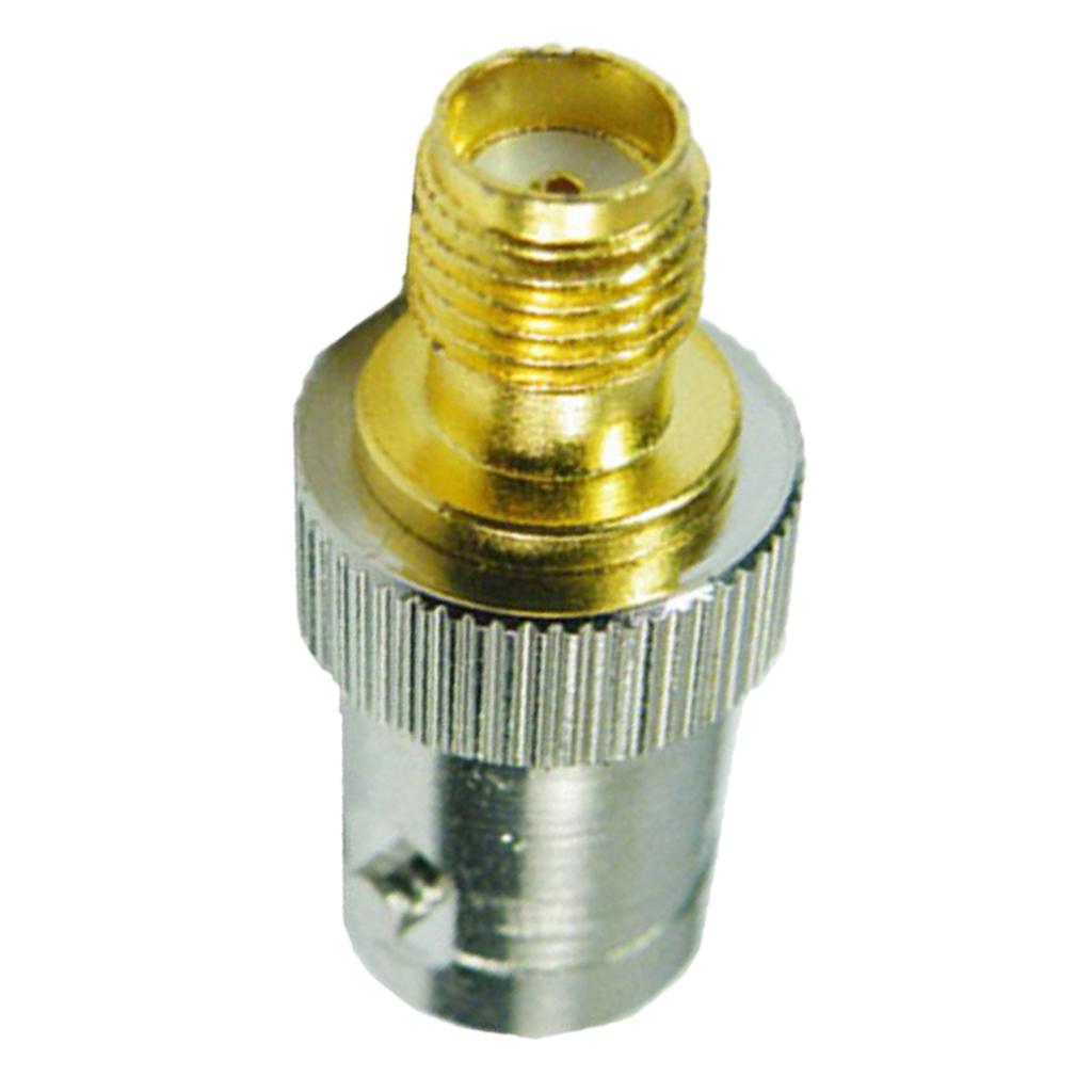 2xSMA Female to BNC Female Coax Coaxial Adapter Converter Connector Jack Plug
