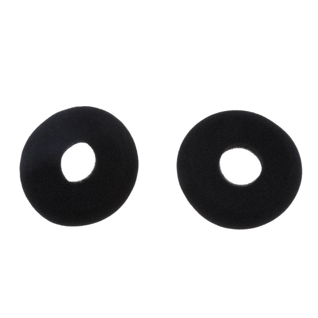 Replacement Cushions Ear Foam Pad for Plantronics H251 HW251 Headphone Black