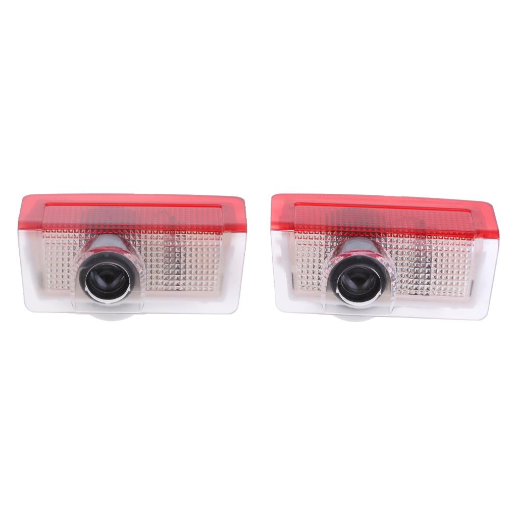 2 Pcs Car Door Led Welcome Projector Light Lamp For