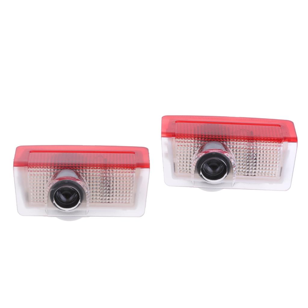 2 Pcs Car Door Led Welcome Projector Light Lamp For