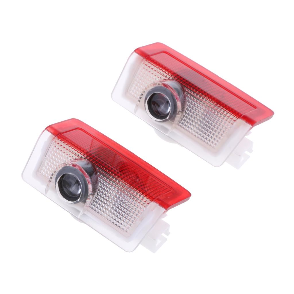 2 Pcs Car Door Led Welcome Projector Light Lamp For