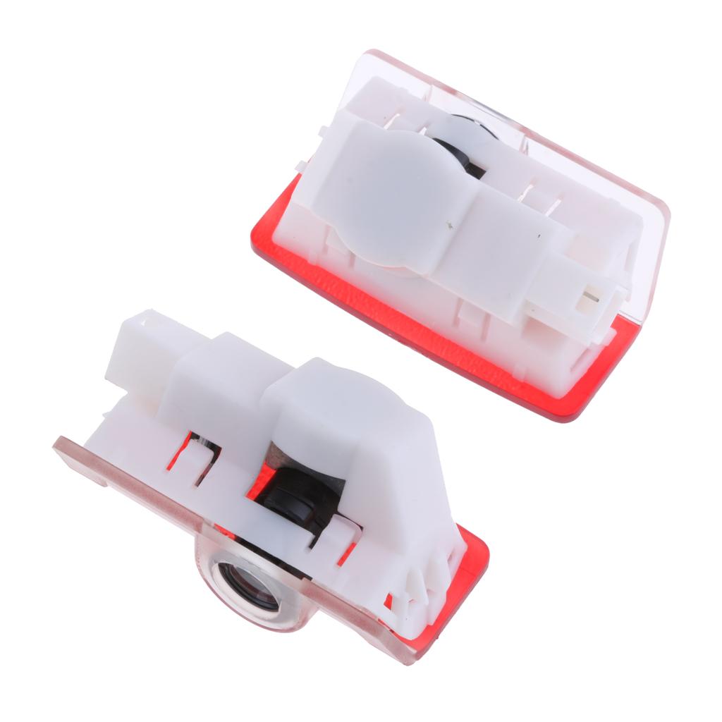 2 Pcs Car Door Led Welcome Projector Light Lamp For