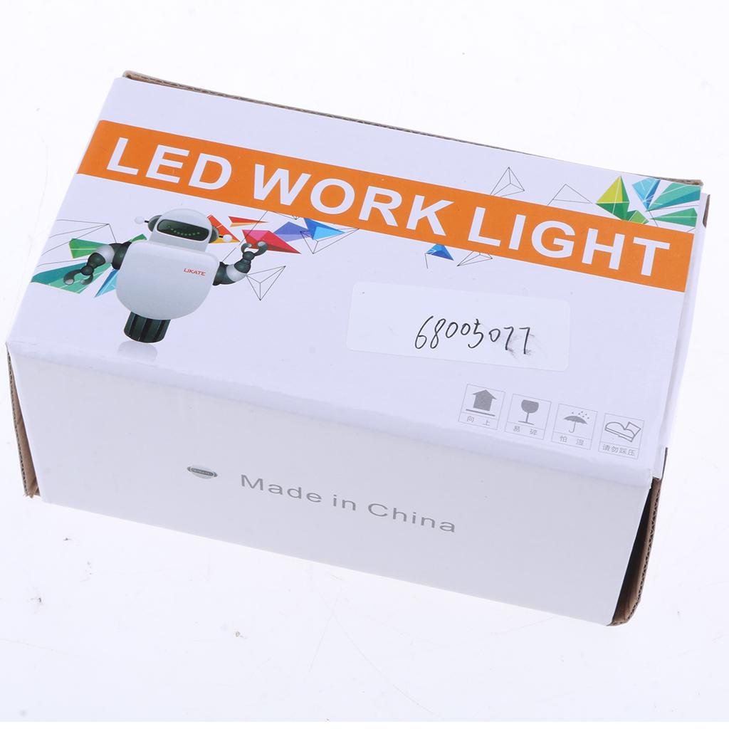 72W LED Work Light Bar 10800LM 6000K Yellow Lamp 3w Car Bulbs