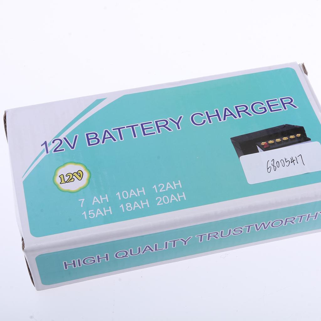 12V 2A Smart Charger Car Auto Motorcycle Lead Acid Battery Charging AU Plug