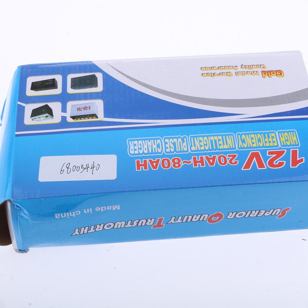 Car RV Truck Motorcycle Battery Charger Maintainer 12V 6A Smart Trickle UK