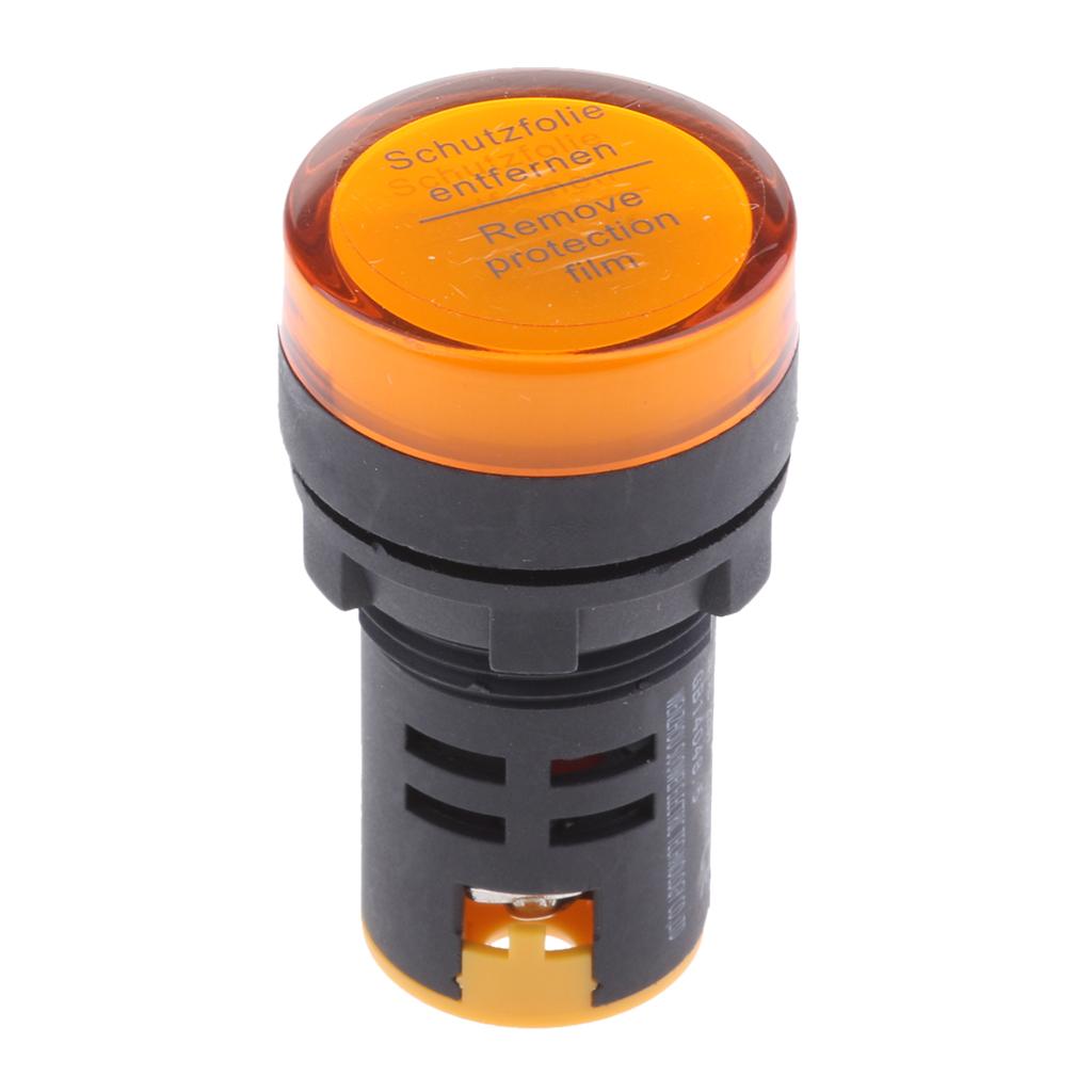 AD16-22DS 220V 20mA Energy Saving LED Indicator Light yellow
