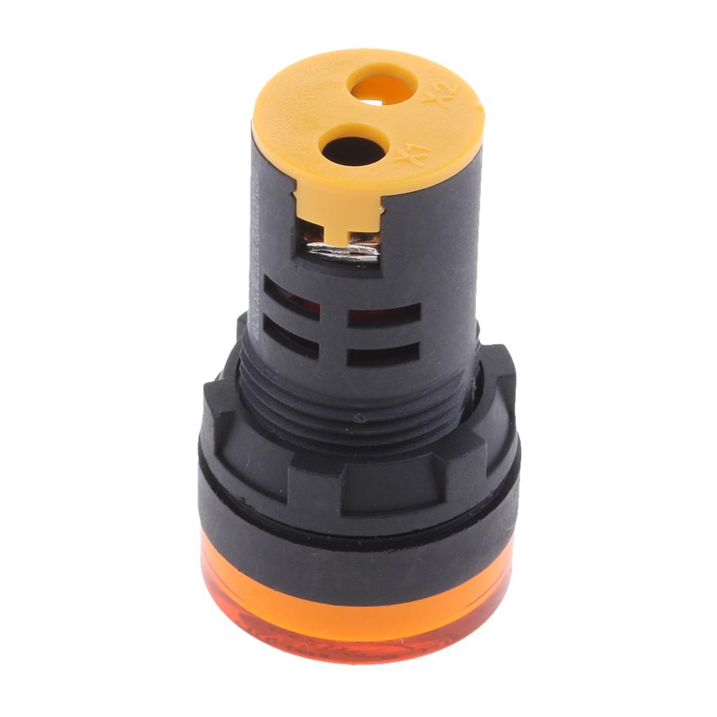 AD16-22DS 220V 20mA Energy Saving LED Indicator Light yellow