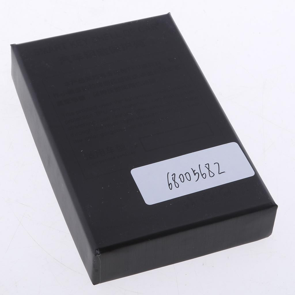 Keyless Remote Soft Key Fob Cover Case For Mercedes-Benz C/E/S/M/CLA black