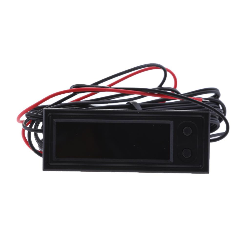 3 in 1 Car Auto Digital LED Time Voltmeter Thermometer Clock Module Red