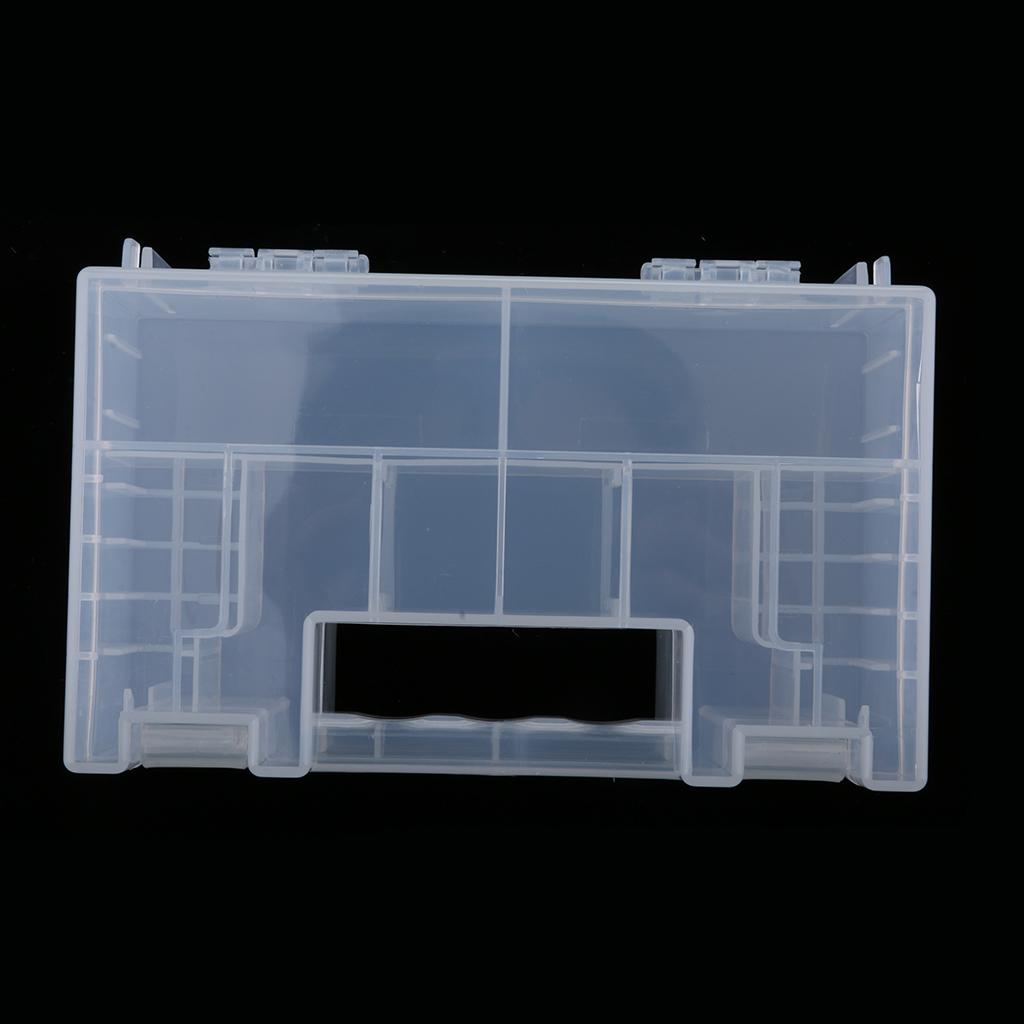 Plastic Battery Storage Organizer Box Case 34 Pieces for AA/AAA Batteries