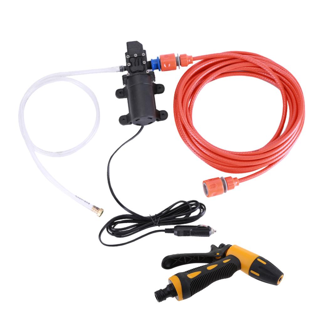 12V 70W Portable Electric Car Washer Pump Device Powerful High Pressure 