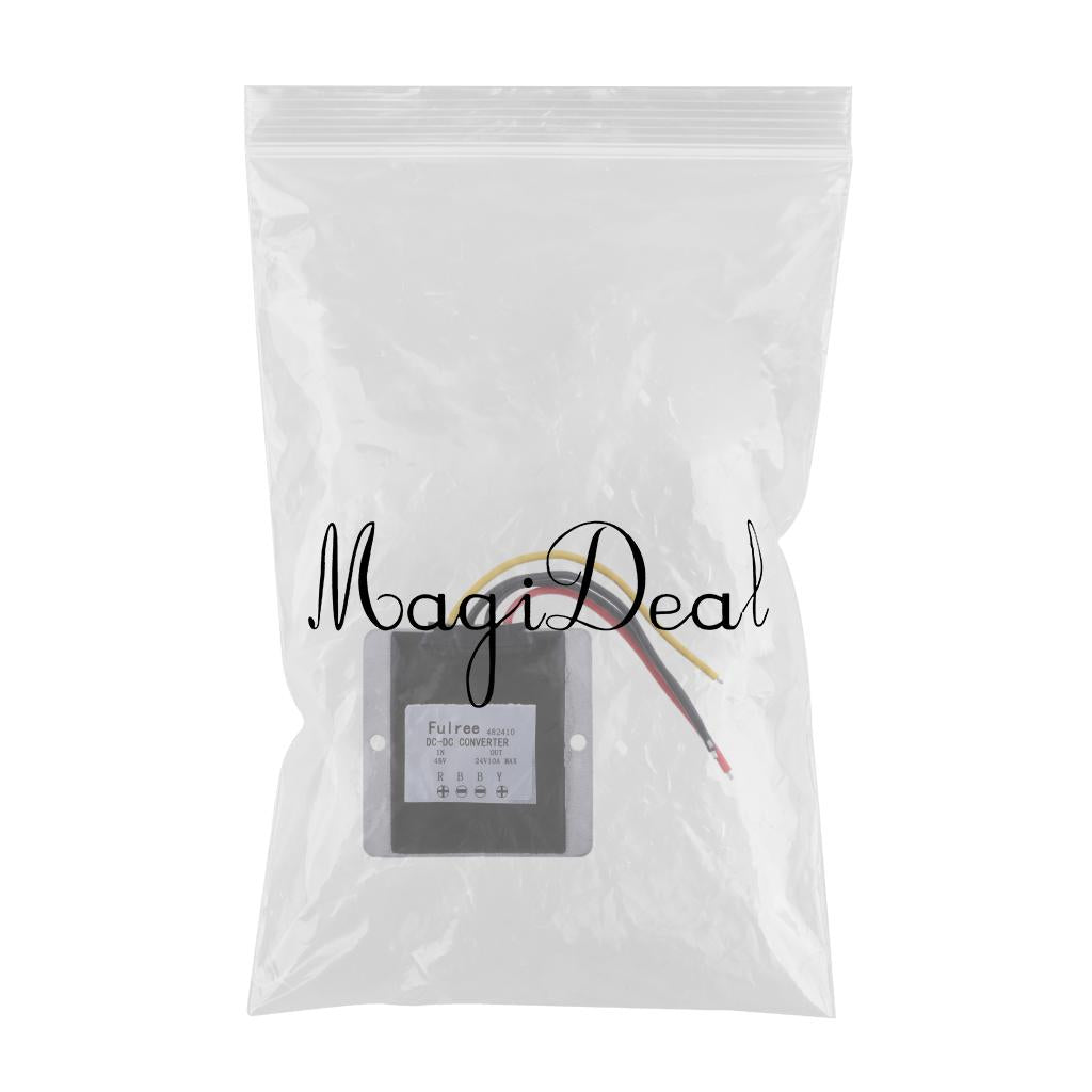 Waterproof DC/DC Converte 48V (30-60V)  to 24V/10A Power Module
