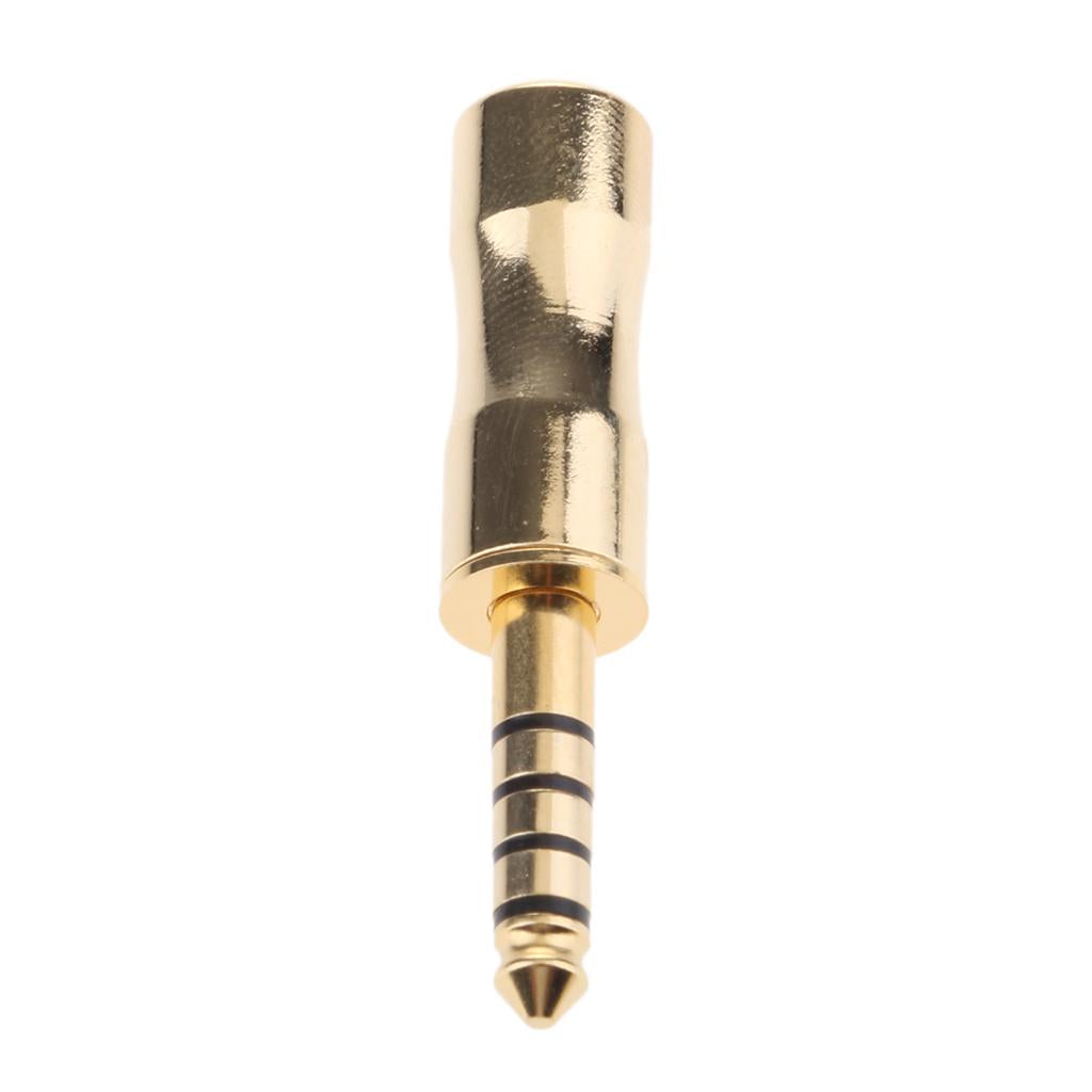 4.4mm Gold plated 5 Poles balanced Headphone Plug For Sony NW-WM1Z NW-WM1A