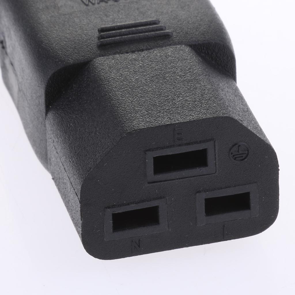IEC C14 to C21 Power Plug Converter AC Power Adapter