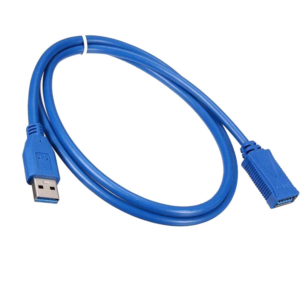 4xSuperSpeed USB 3.0 Male to Female Data Cable Extension Cord For Laptop