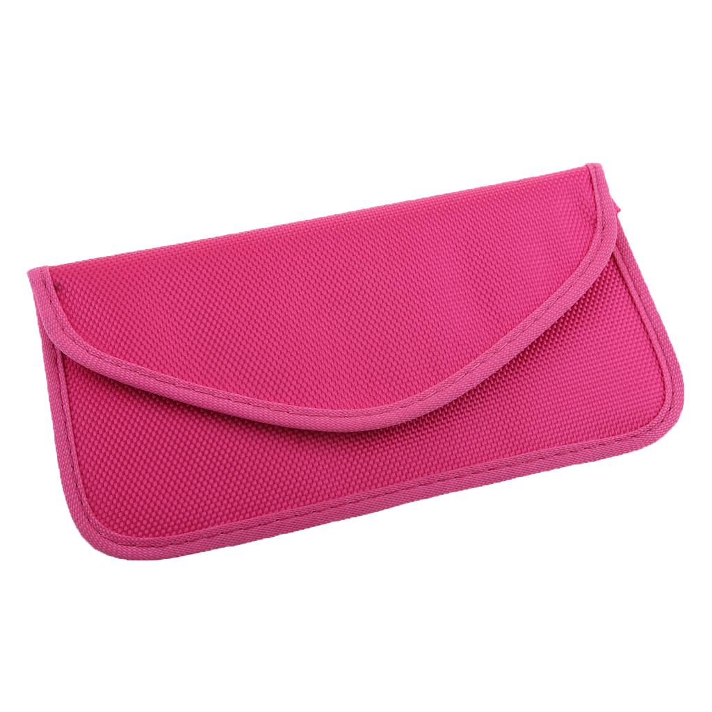 Cell Phone Anti-tracking Anti-GPS RFID Signal Blocker Pouch Bag  Rose Pink