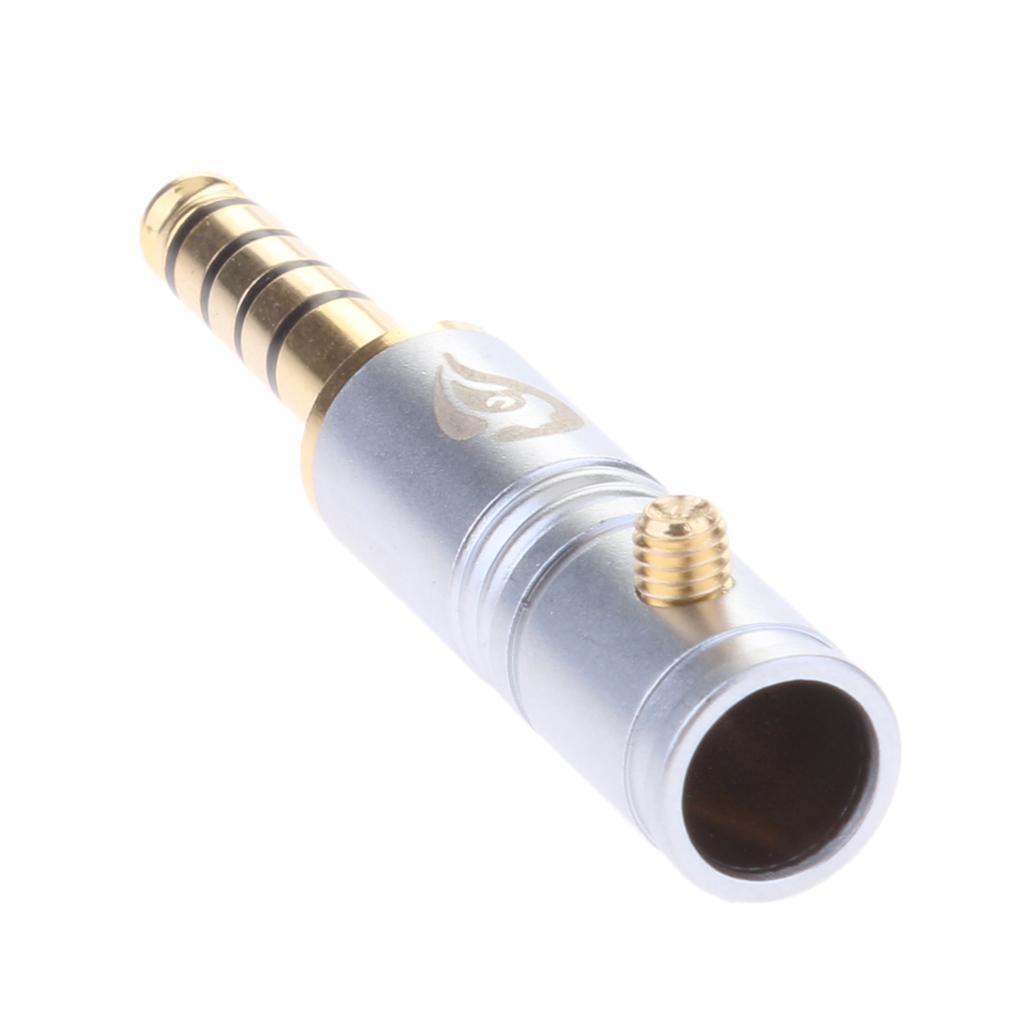  4.4mm 4 Pole Repair Headphone Plug Shell Audio Connector For NW-WM1Z WM1A 