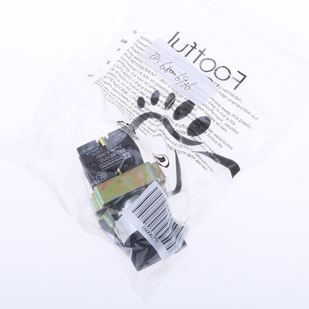  ZB2-BE101C 22mm Momentary 2 NO Three 3-Position Rotary Selector