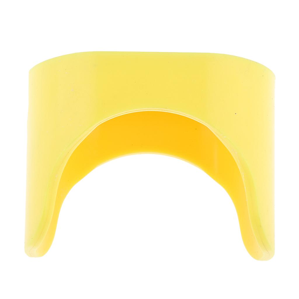 22mm Plastic Push Switch Button Protection Cover Yellow