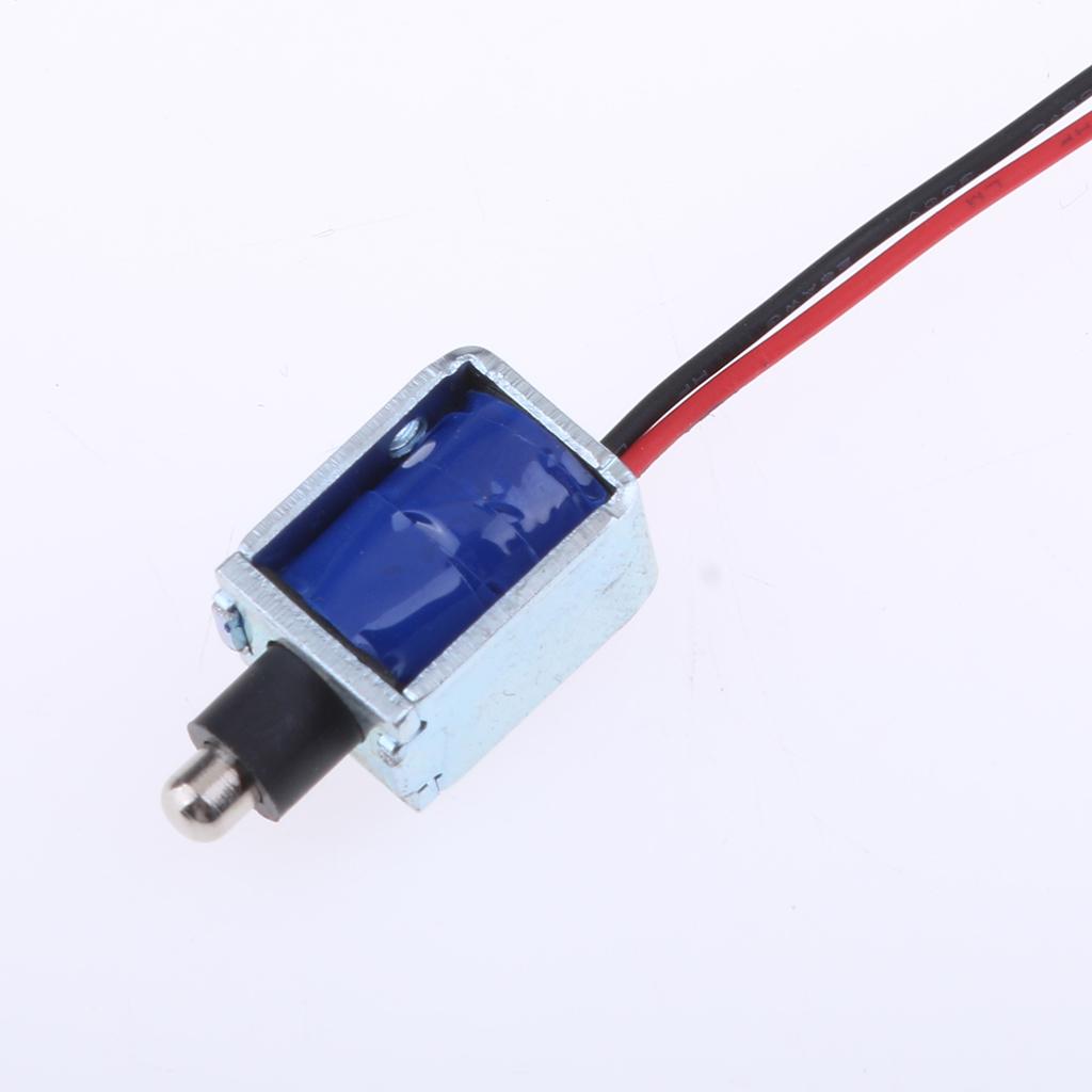 DC 5V 1A Electric Magnetic Strike Lock for Doors Gates Cabinet Drawer