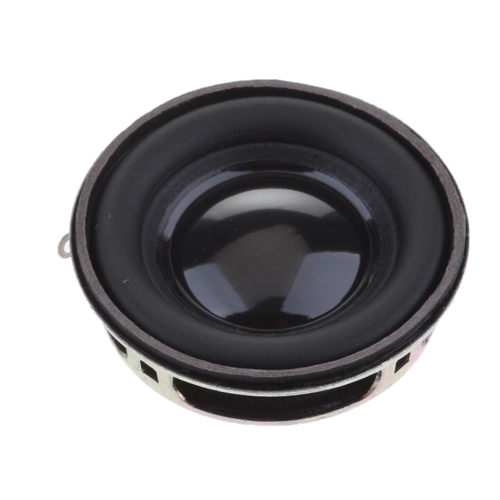 40mm 3W Full Range Audio Speaker Round Loudspeaker Replacement Black