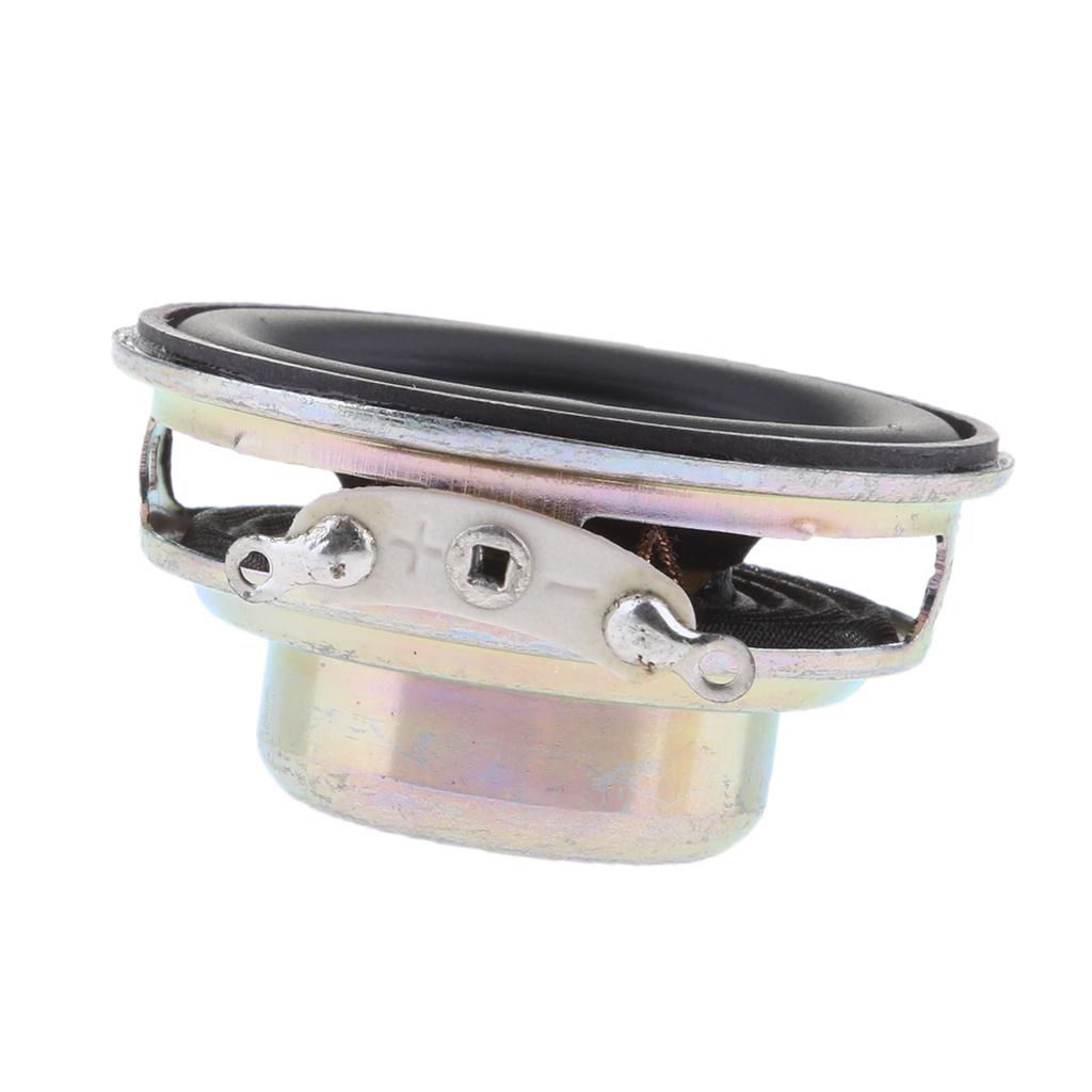 40mm 3W Full Range Audio Speaker Round Loudspeaker Replacement Black