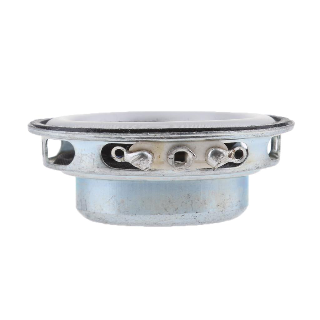 3x40mm 3W Full Range Audio Speaker Round Loudspeaker Replacement White