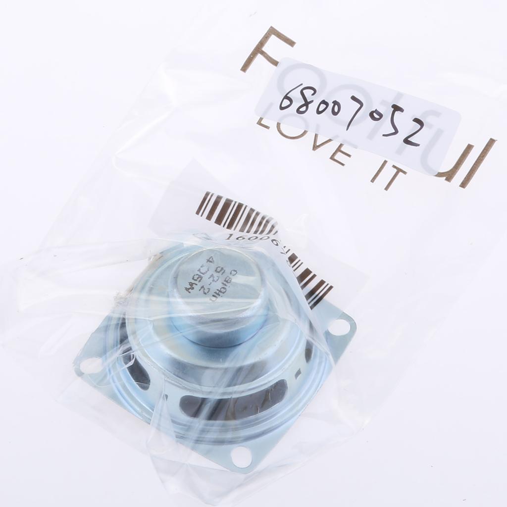 53mm 5W Square Speaker Full Range Audio Loudspeaker Replacement