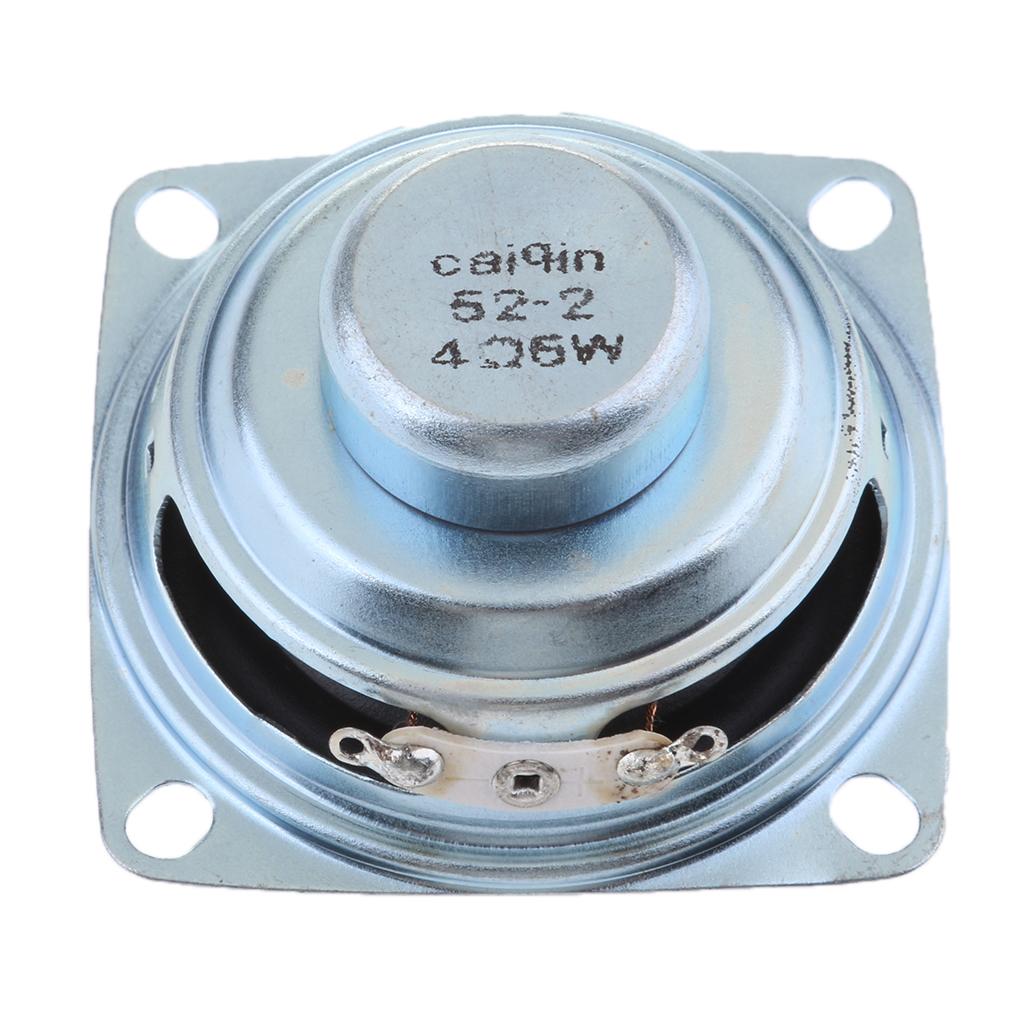 53mm 5W Square Speaker Full Range Audio Loudspeaker Replacement