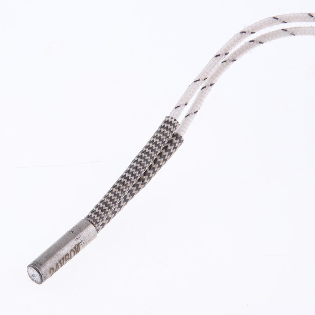 6x20mm 24V 50W Ceramic Cartridge Heater Heating Tube for 3D Printer 2Meters