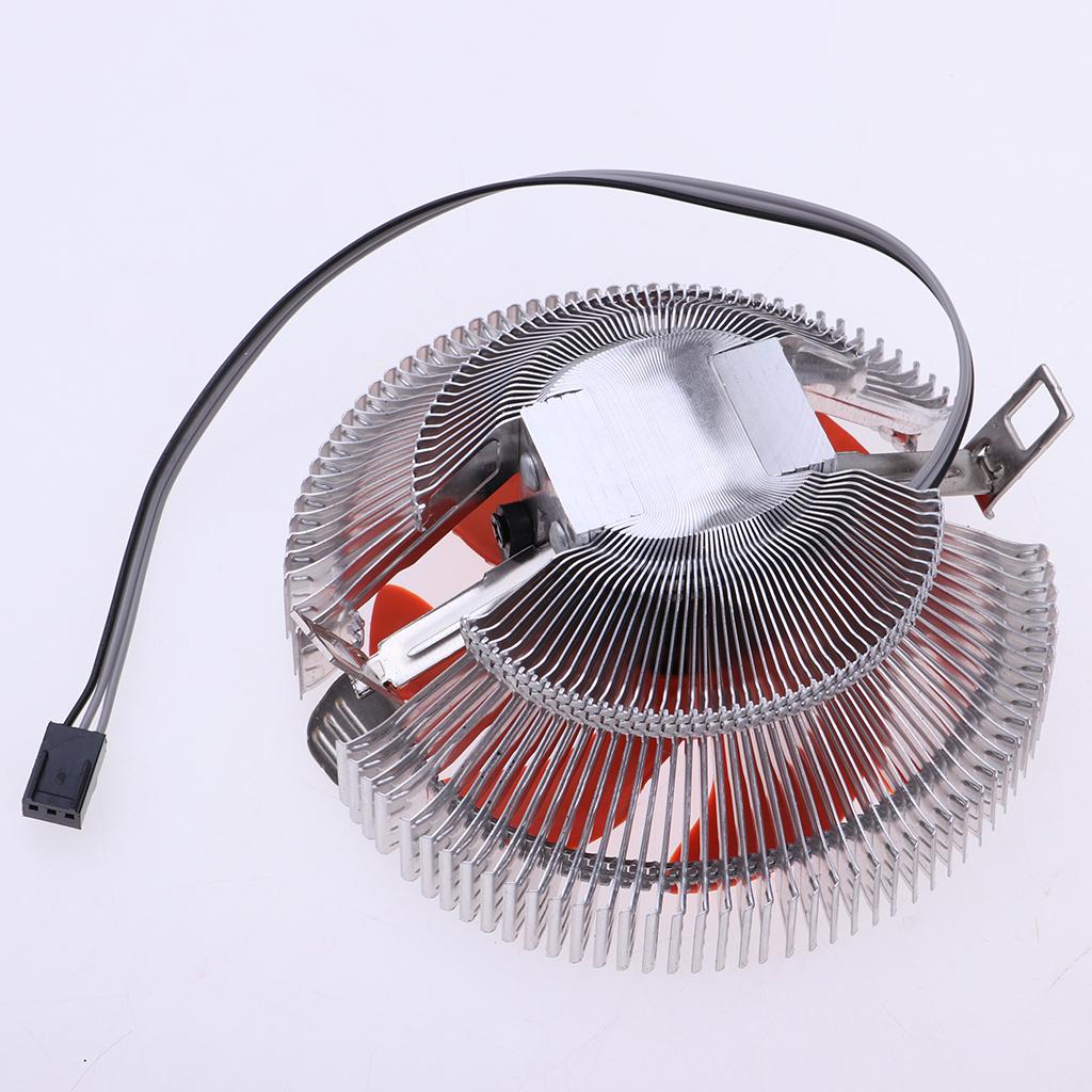DC 12V Computer CPU Cooler Radiator Cooling Fan Heatsink for AMD / Intel