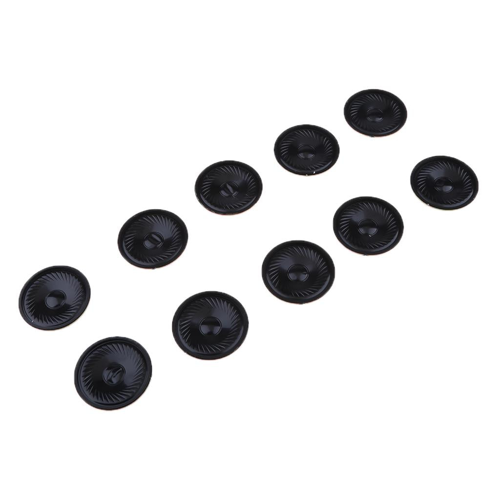 10Pieces Full Range Speaker 0.5W 8ohm Round Loudspeaker 50x50mm Waterproof