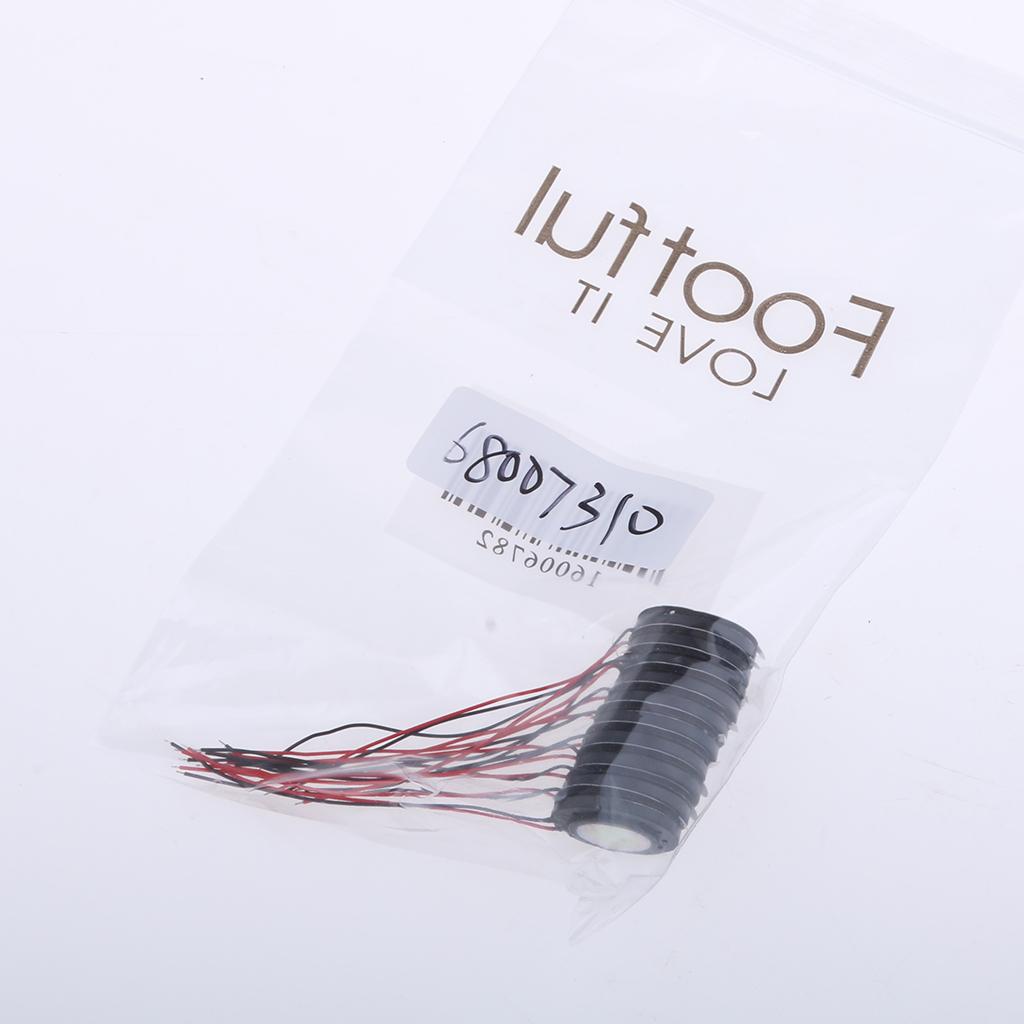 10Pieces Full Range Audio Speaker 1W 8ohm Round Loudspeaker 20x20mm