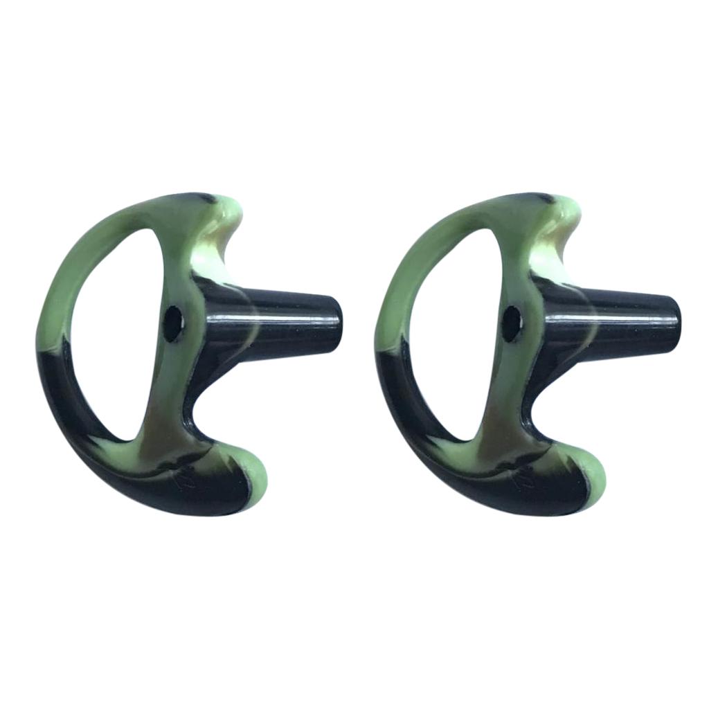 1Pair Silicone Ear Bud for Covert Acoustic Tube Earpiece For Two way Radio m