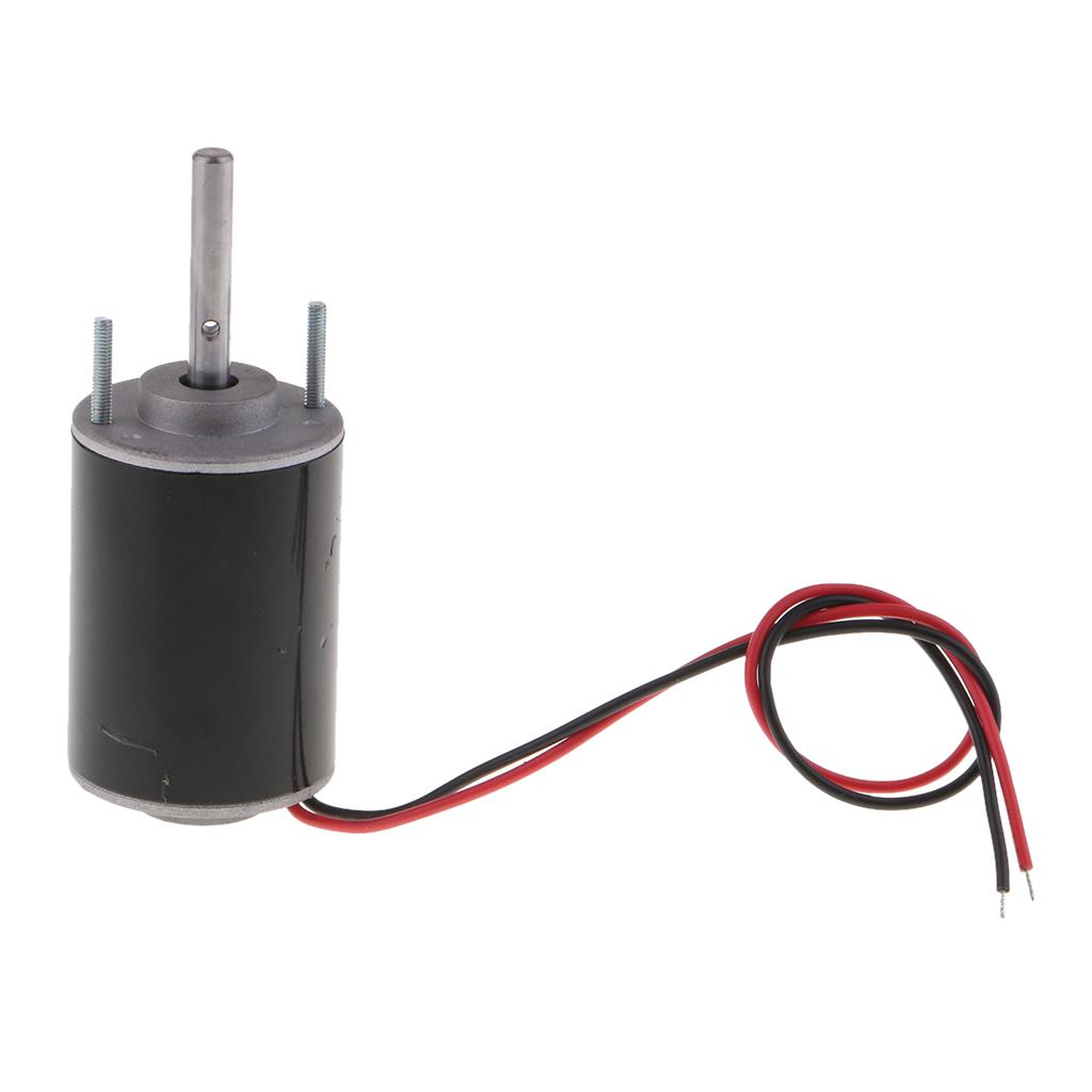 12V 30W High Speed CW/CCW Permanent Magnet DC Motor 3000RPM