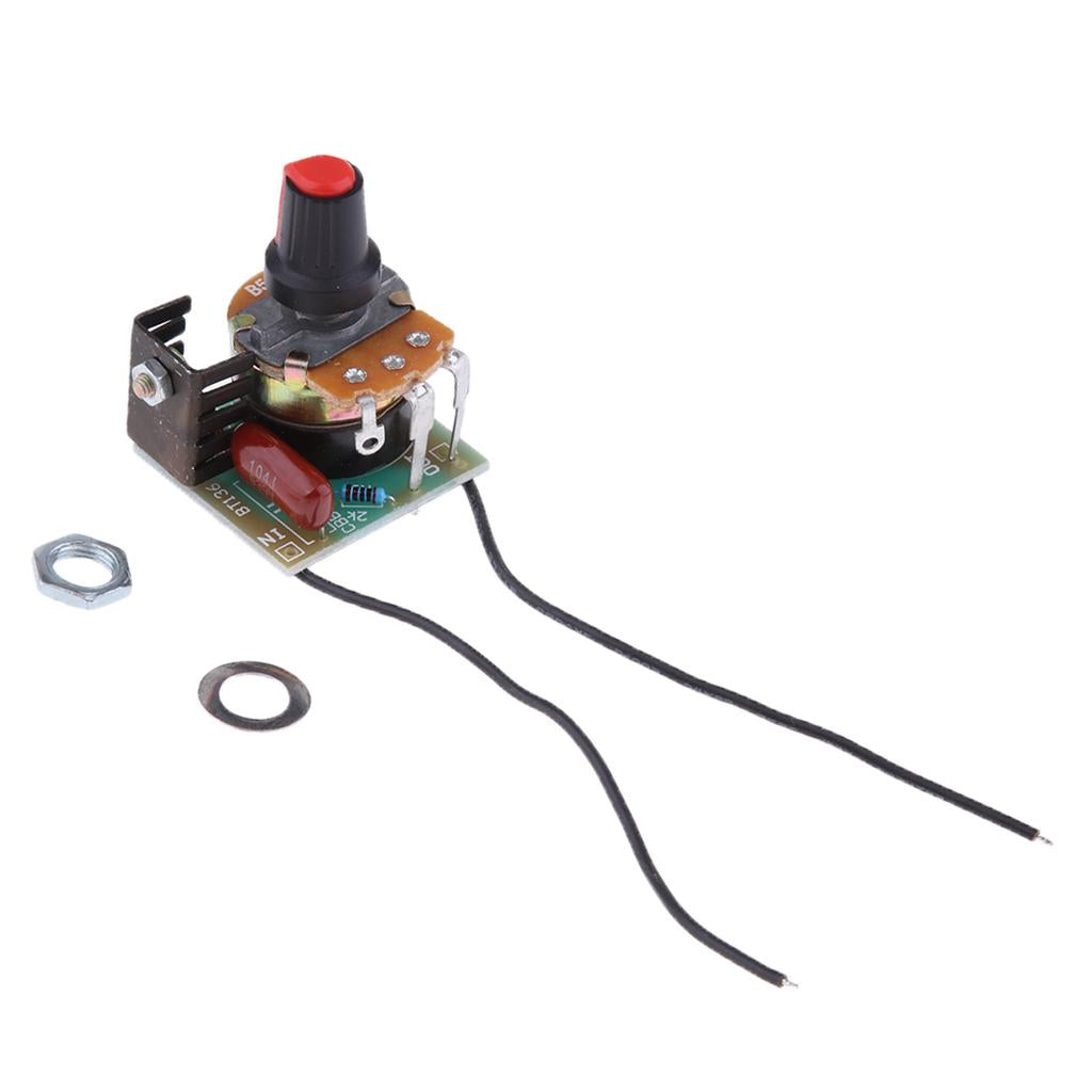 220V 500W BT136 Light Voltage Temperature Speed Adjust Switch Module
