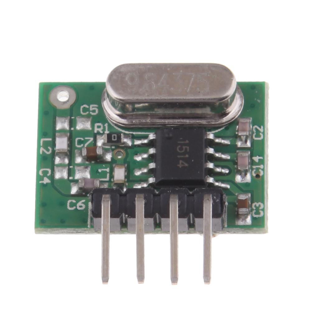 3xWireless 315MHz RF Module Transmitter Remote Control 4 Channel