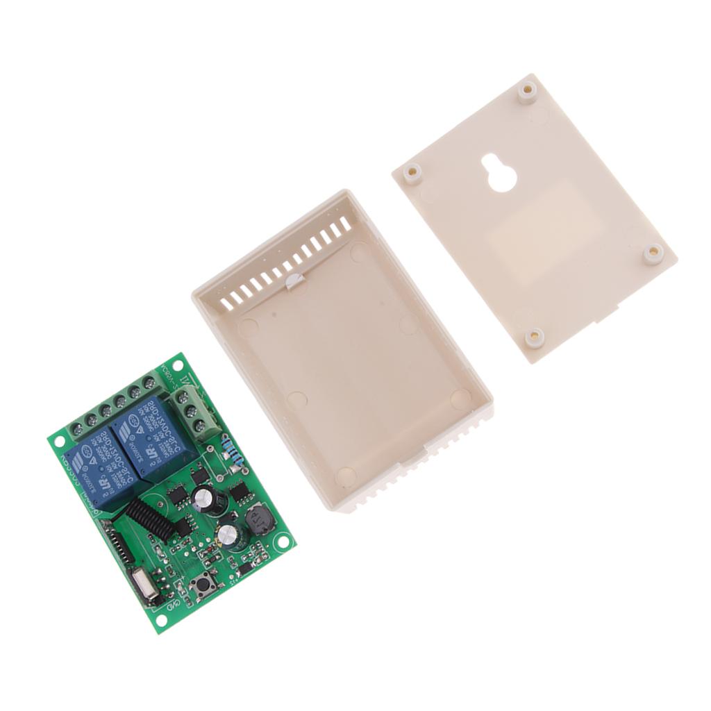 433Mhz Wireless Remote Control Switch Receiver Module RF Transmitter Remote