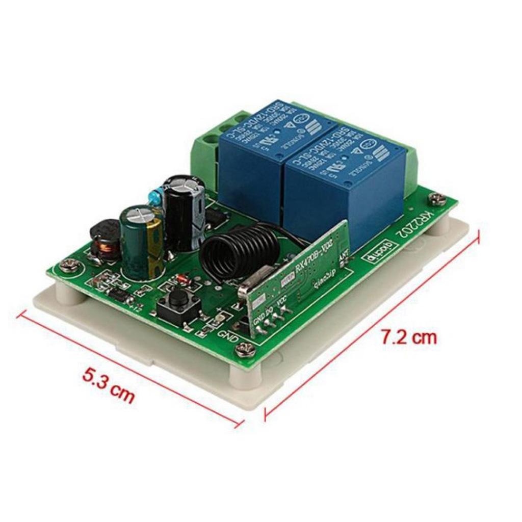 433Mhz Wireless Remote Control Switch Receiver Module RF Transmitter Remote
