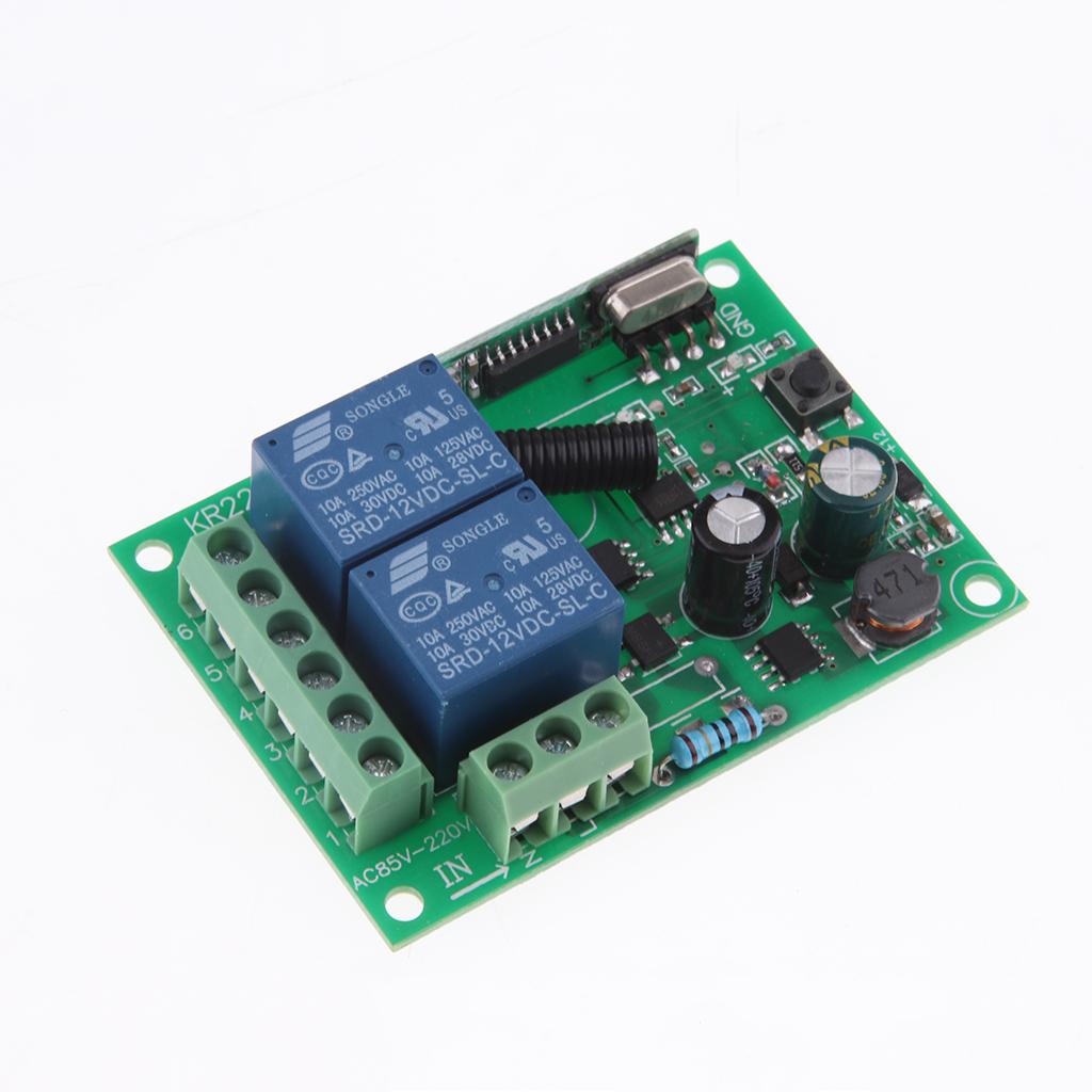 433Mhz Wireless Remote Control Switch Receiver Module RF Transmitter Remote