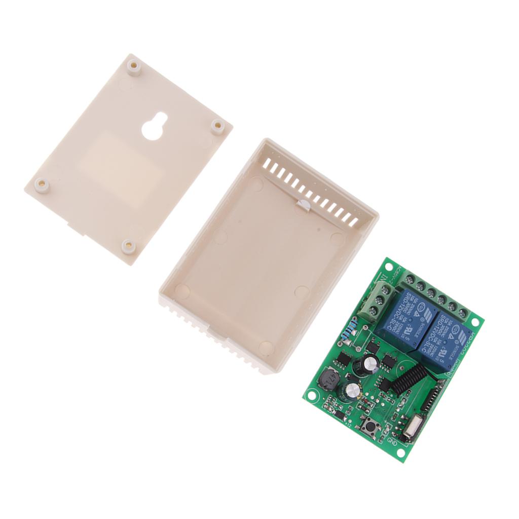 433Mhz Wireless Remote Control Switch Receiver Module RF Transmitter Remote