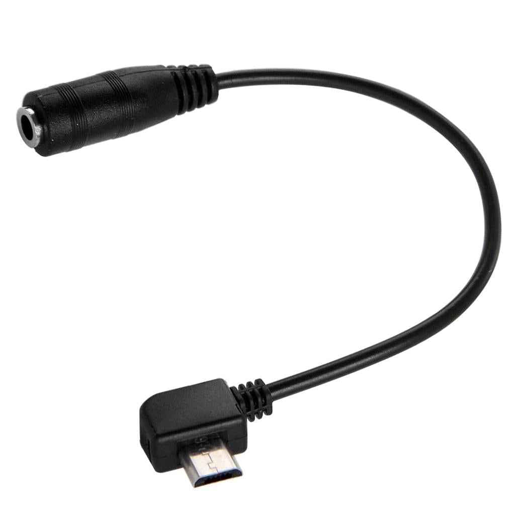 Micro USB Jack To 3.5mm Headphone Earphone Adapter Socket Audio Cable