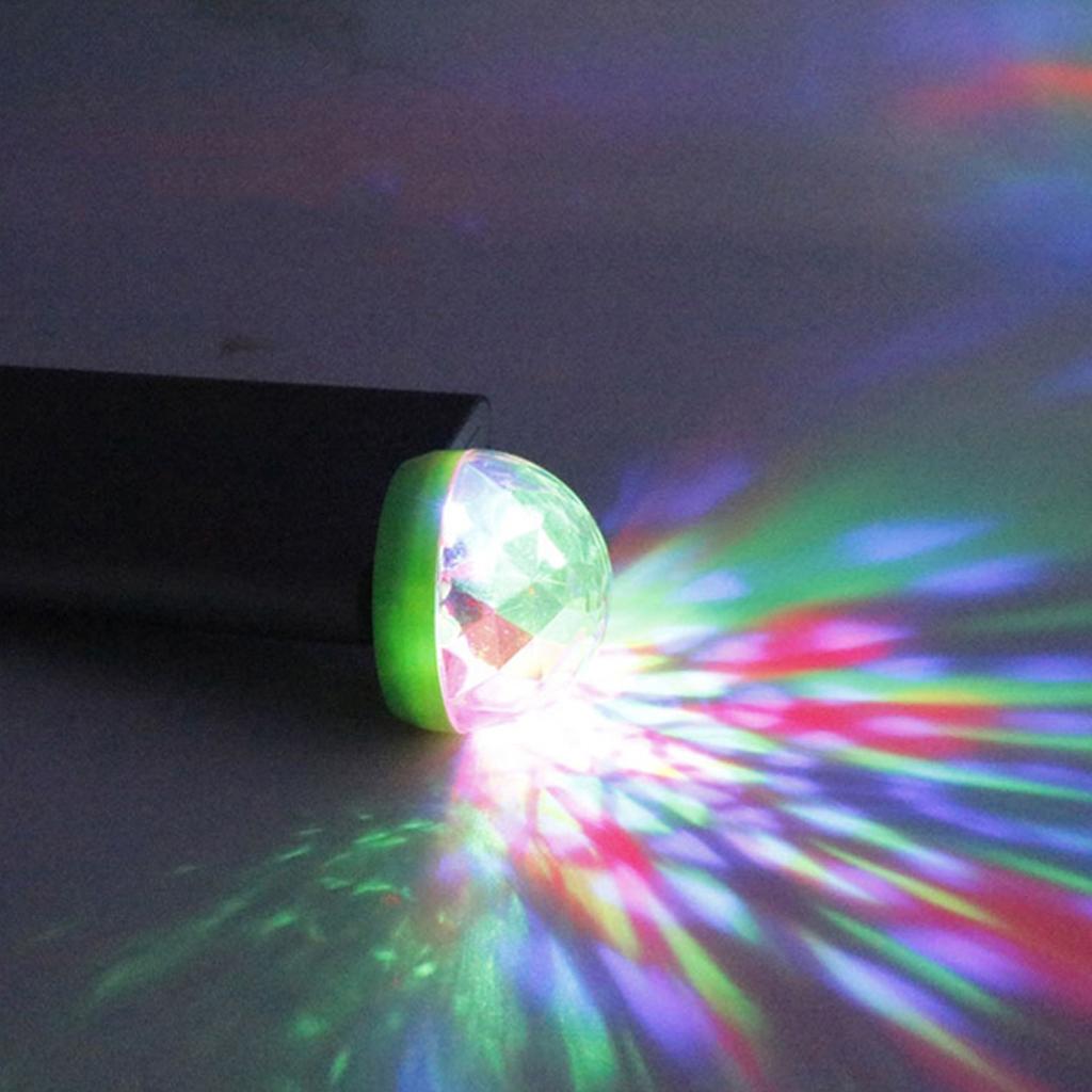 USB Mini Disco Lights for Home Party Led Stage Party Ball DJ Lighting Yellow